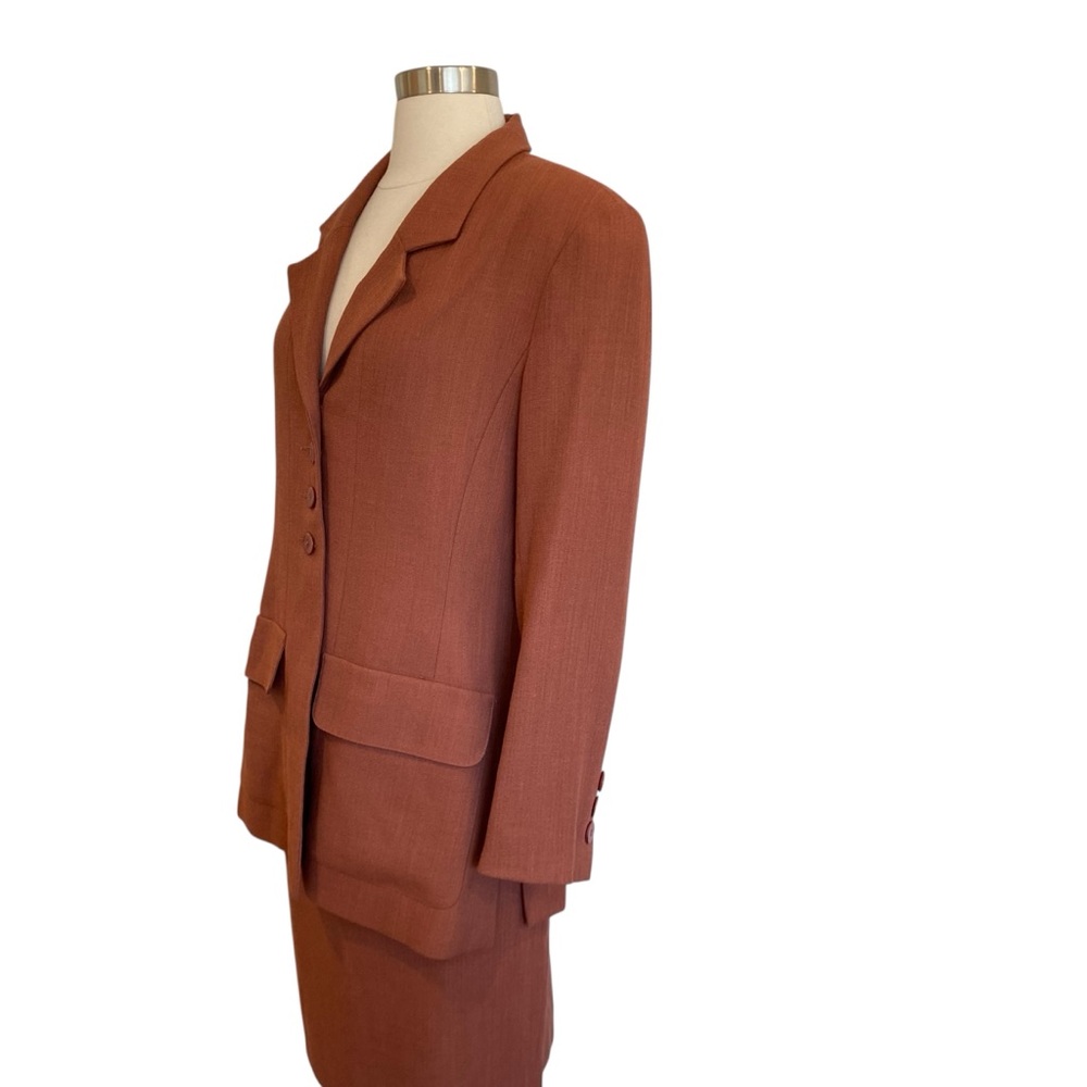 Henri Bendel Vintage 80’s Wool Three Piece Suit - Picture 3 of 13